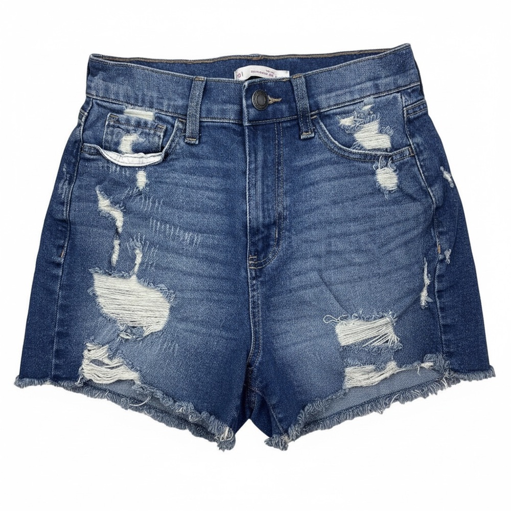 NWOT SO Boyfriend High Rise Midi Denim Shorts – Size 5